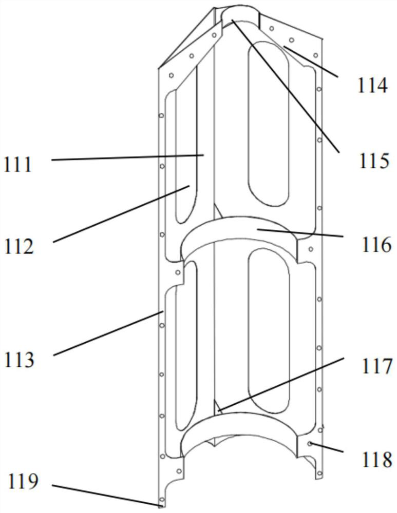 Polygonal punching tool