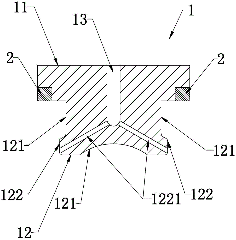 A hot runner nozzle