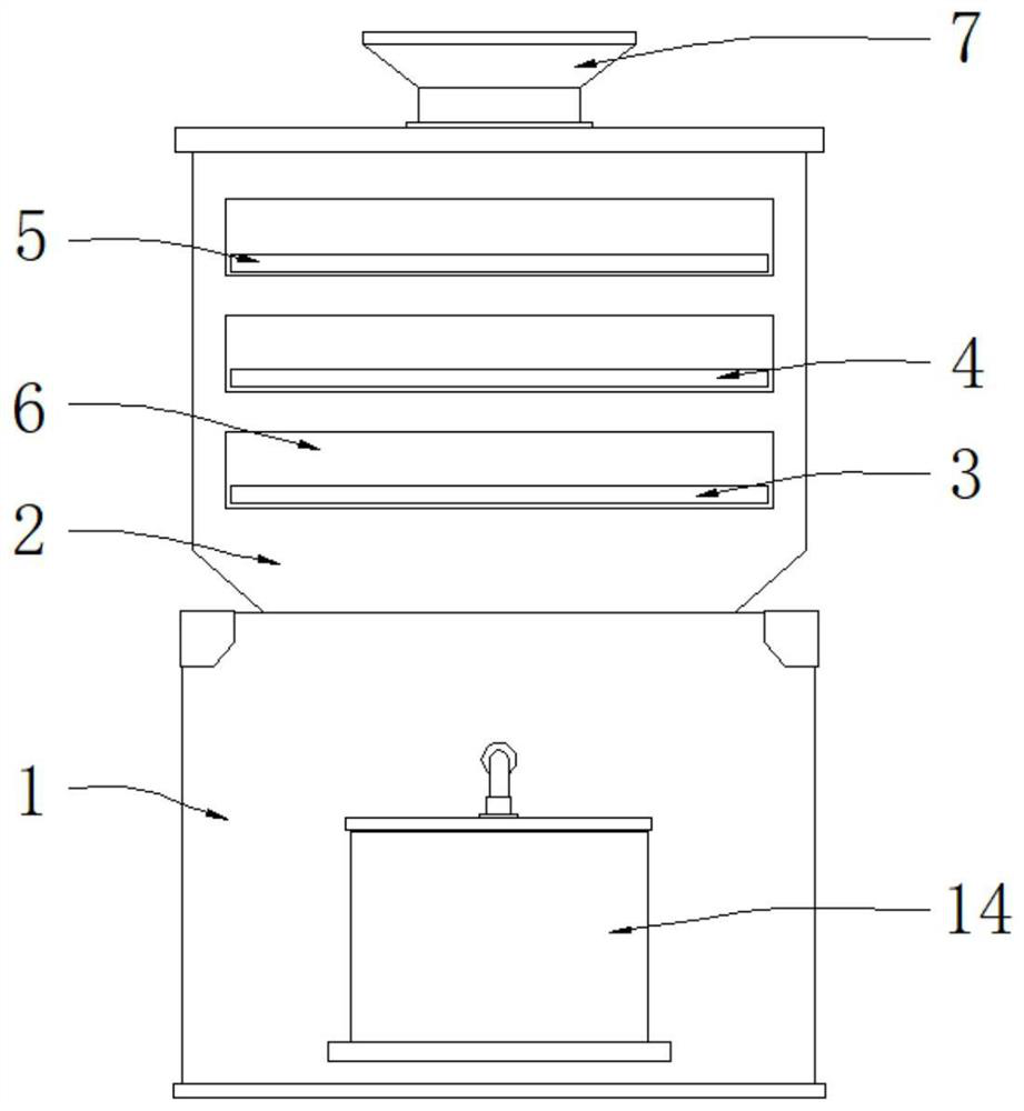 Raw material cleaning equipment with sterilization mechanism for white spirit production