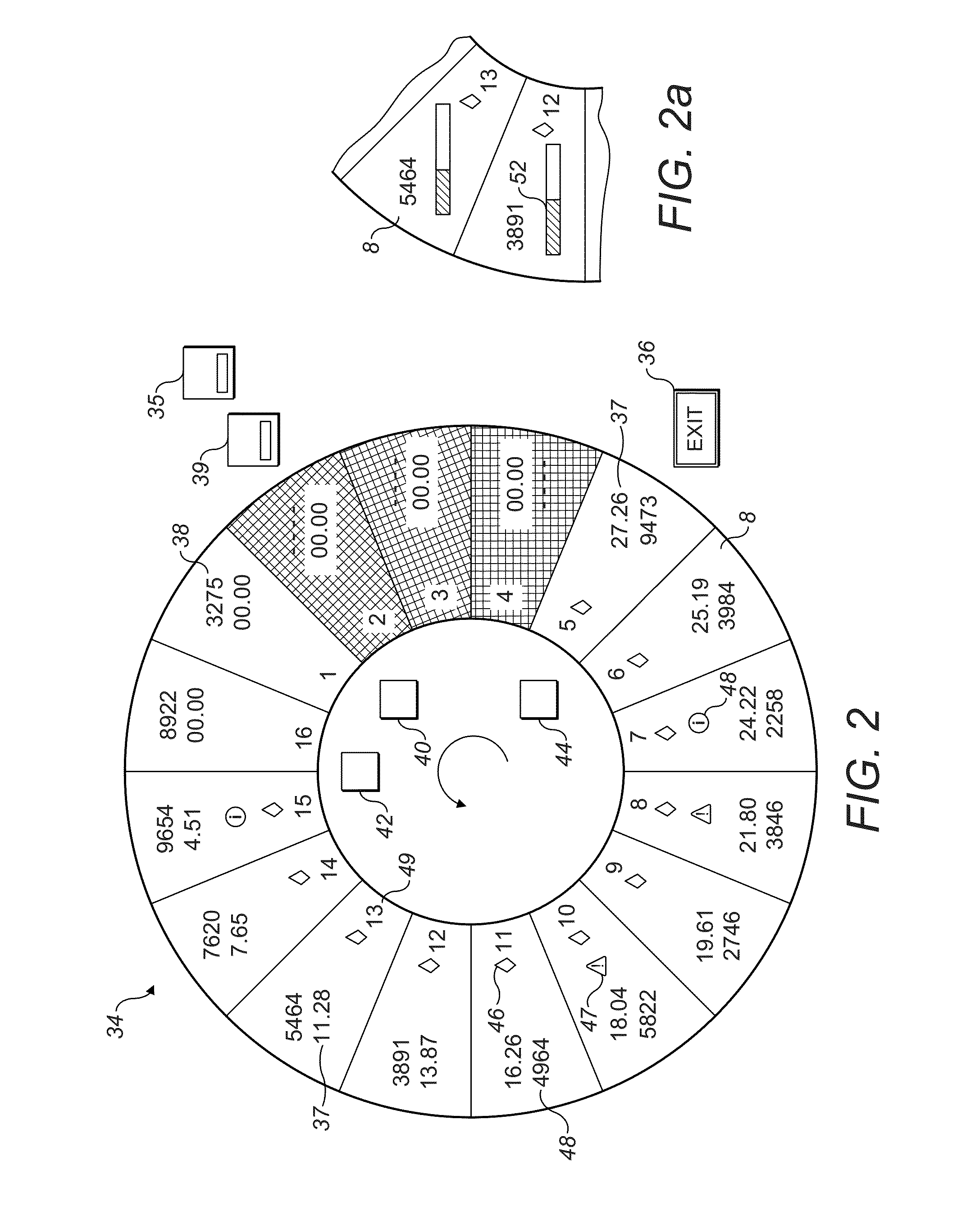 Rotating animal milking platform control and monitoring system