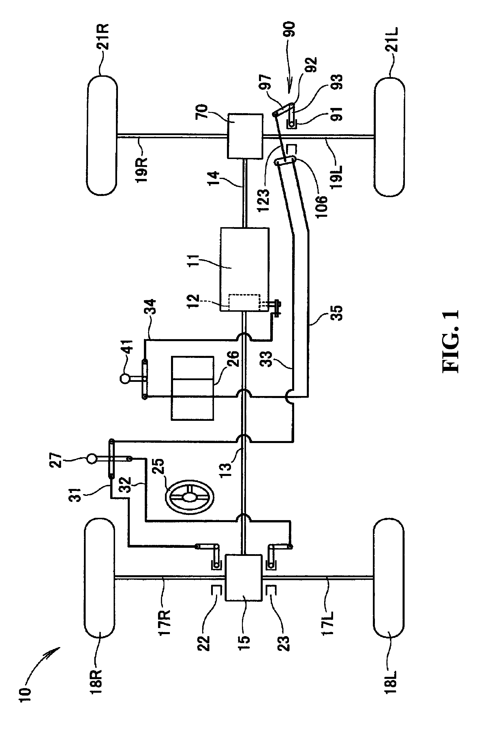 Differential gear provided with differential lock mechanism