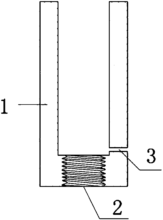 O-cell test pile steel bar connector