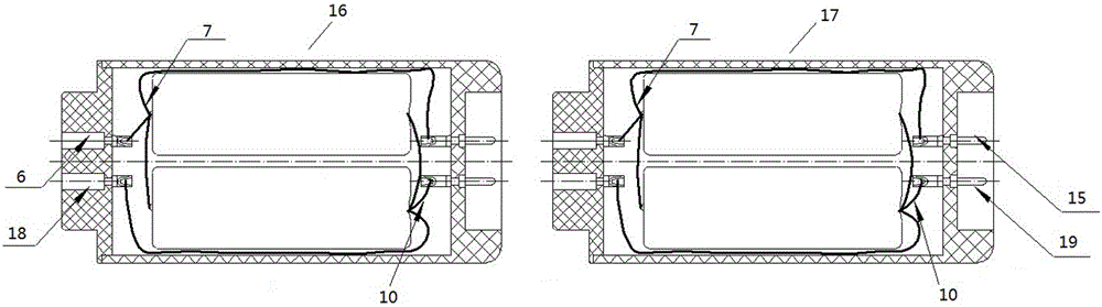 Battery holder pack