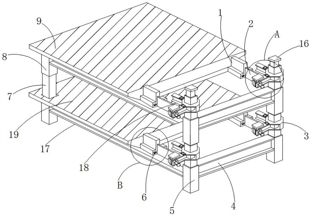 Building engineering cushion block