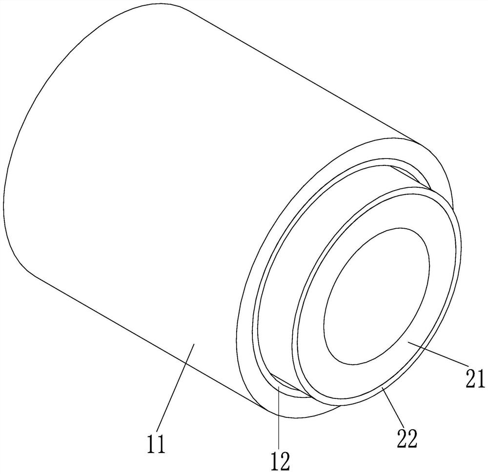 Cylinder type mixed magnetic coupling