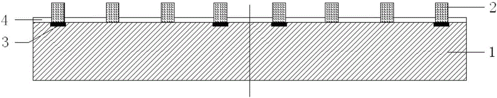 Plasma scribing chip packaging structure and manufacturing method