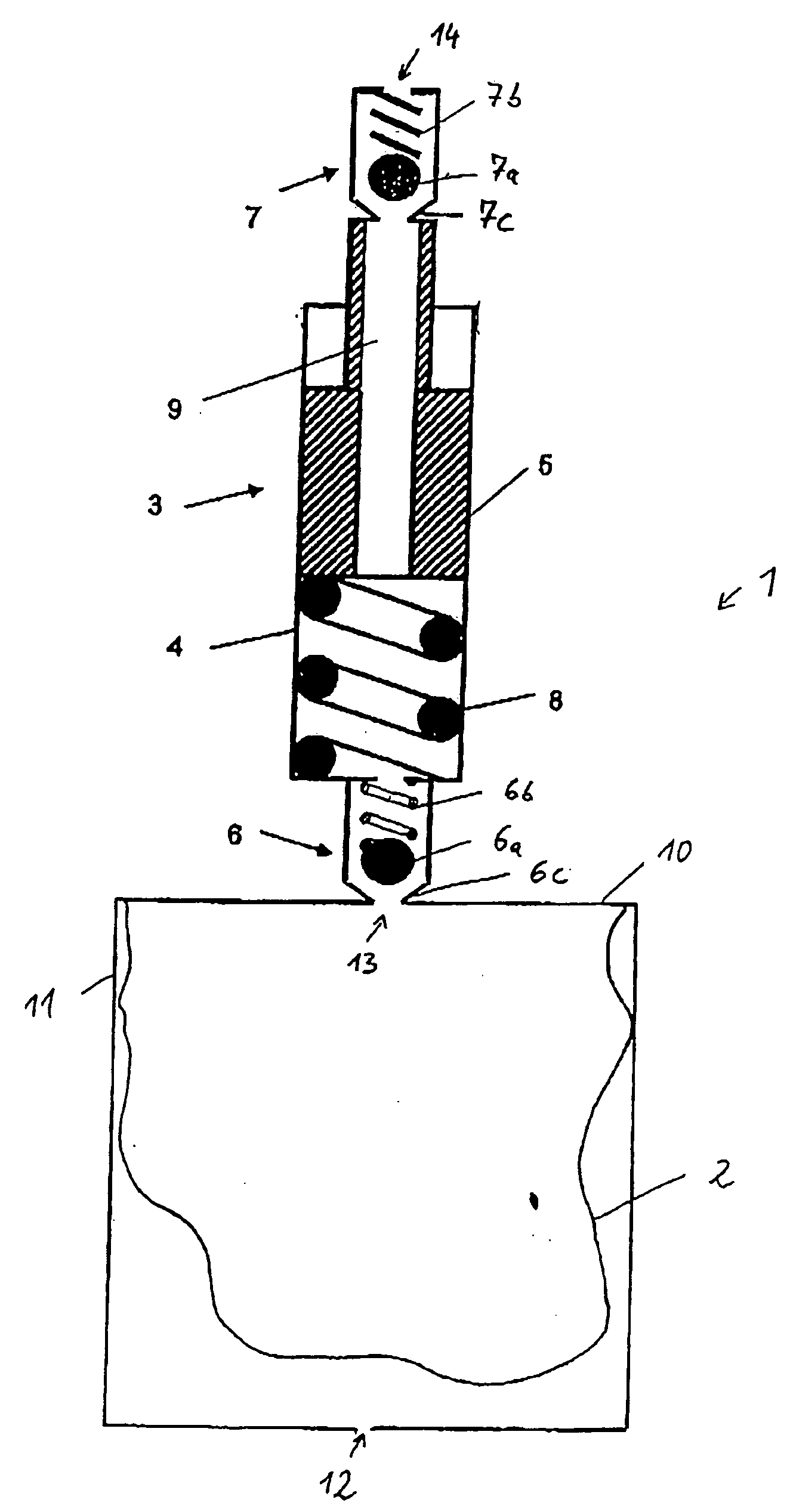 Method for the production of a filled metering pump arrangement