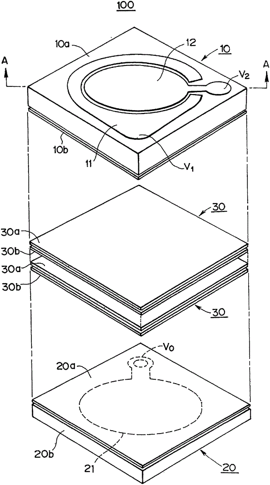 Multilayer structure liquid crystal optical element and manufacturing method thereof