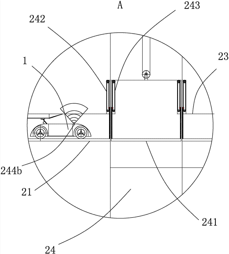 Delivery system for high-rise building