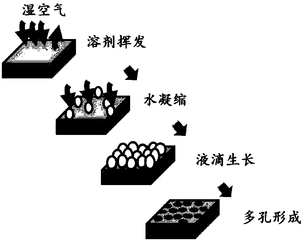 Nano-scale controllable porous polymer film and preparation method thereof