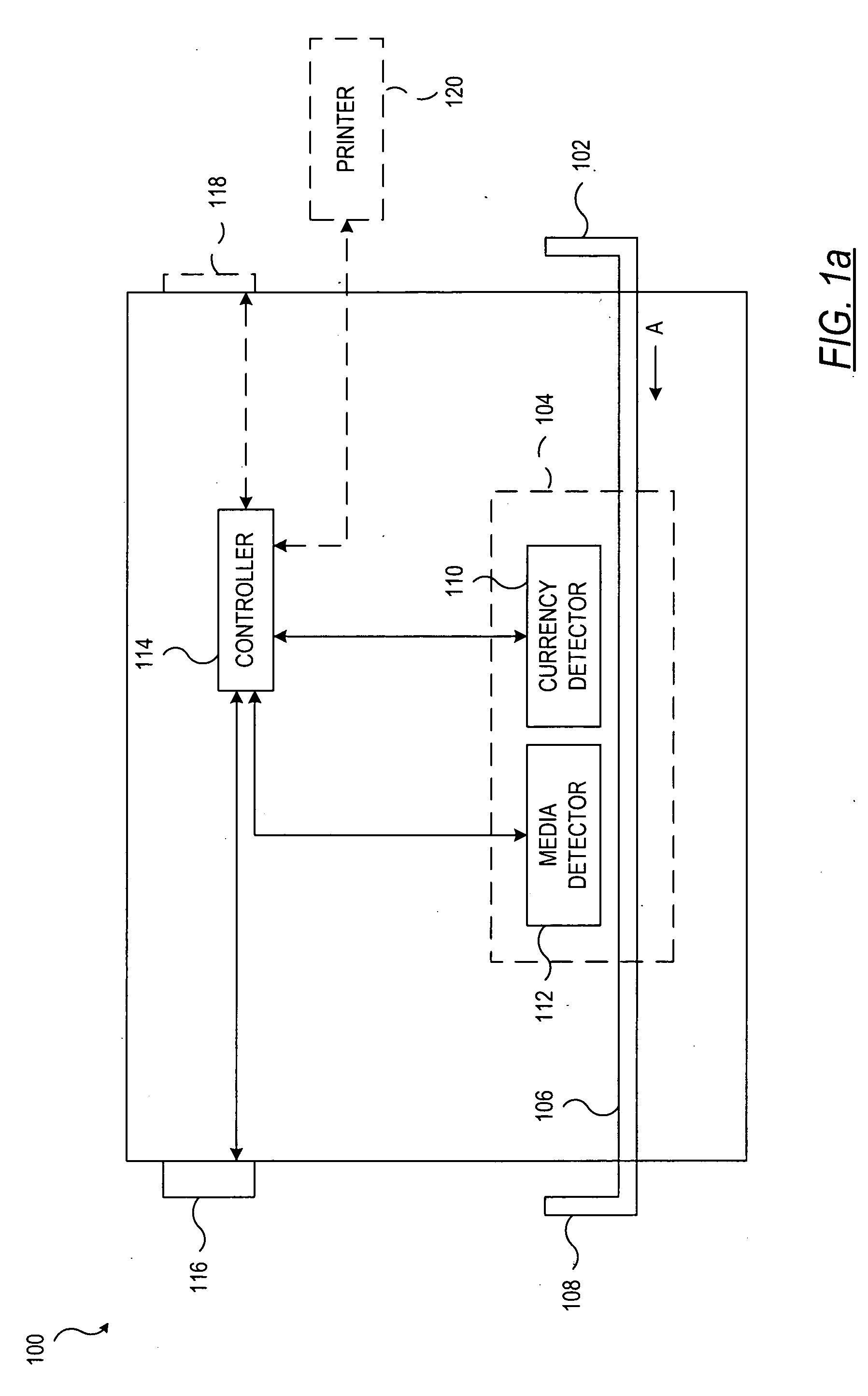 System and method for processing currency and identification cards in a document processing device