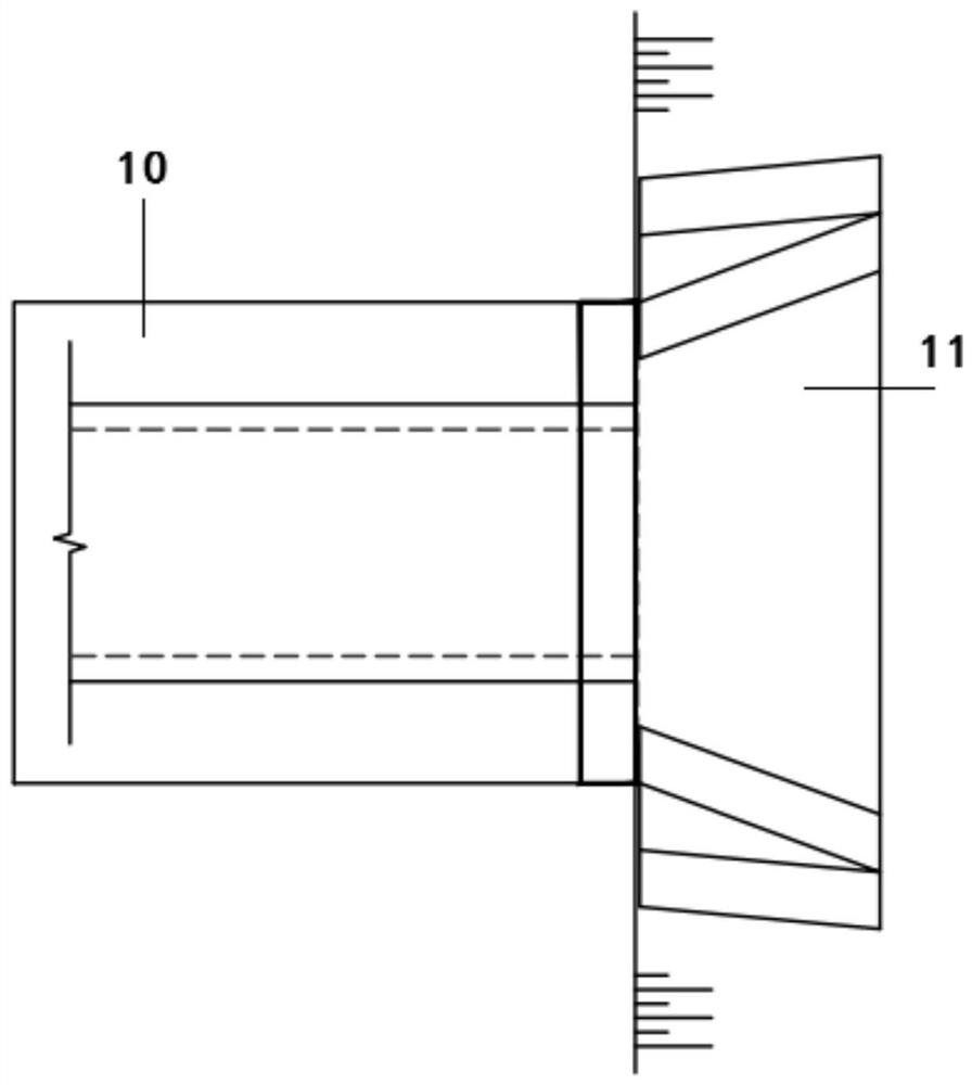 Flow guide device of artificial regulation and storage lake in sponge city