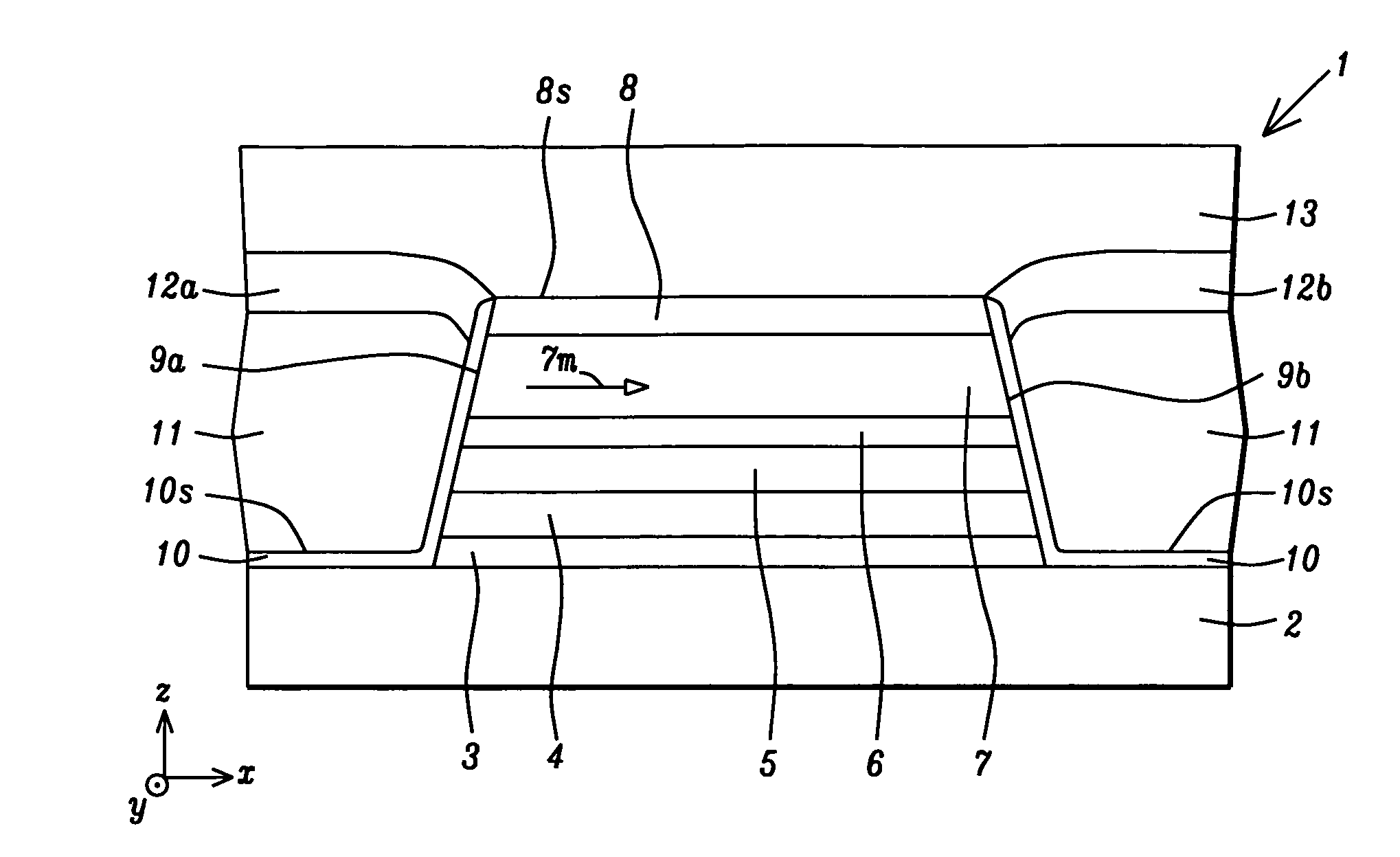 Method for fabricating a high coercivity hard bias structure for magnetoresistive sensor