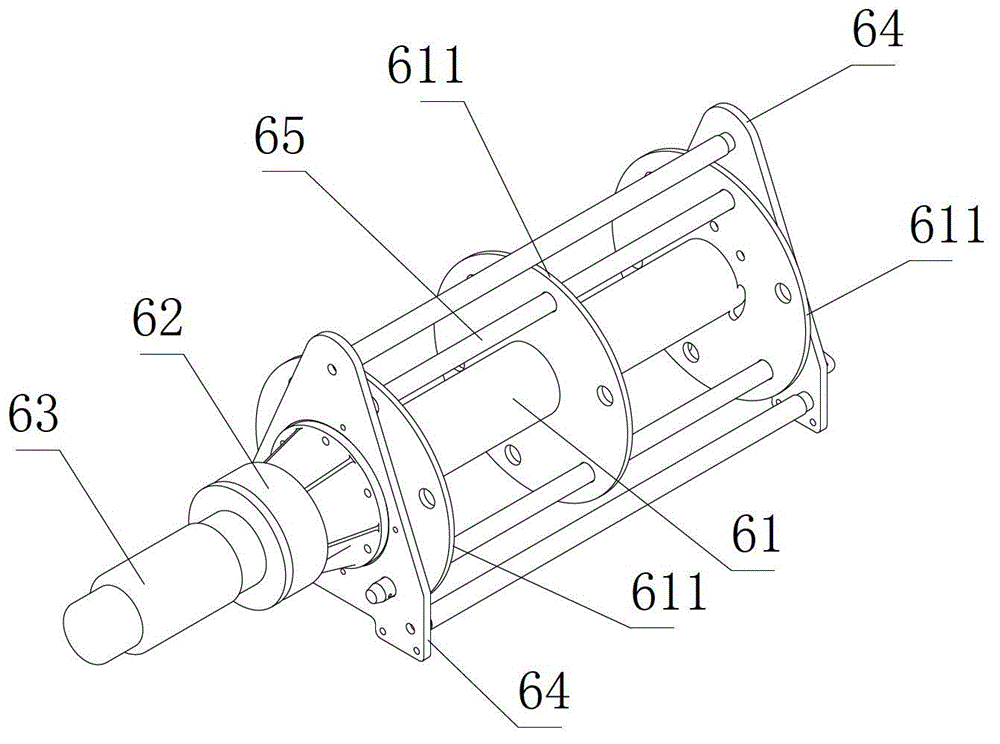 Construction hoist with built-in balance weights