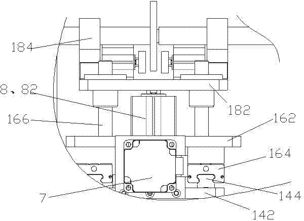 Flaky workpiece transfer tool with positioning structure and device