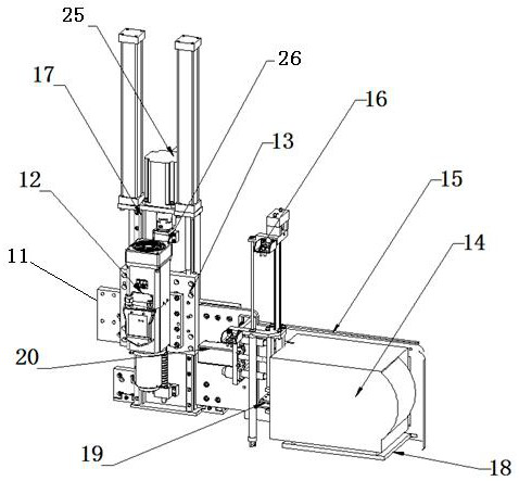 Integrated device for cutting and labeling plates