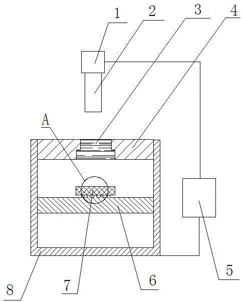 A polymer microfluidic chip microchannel molding device and method thereof