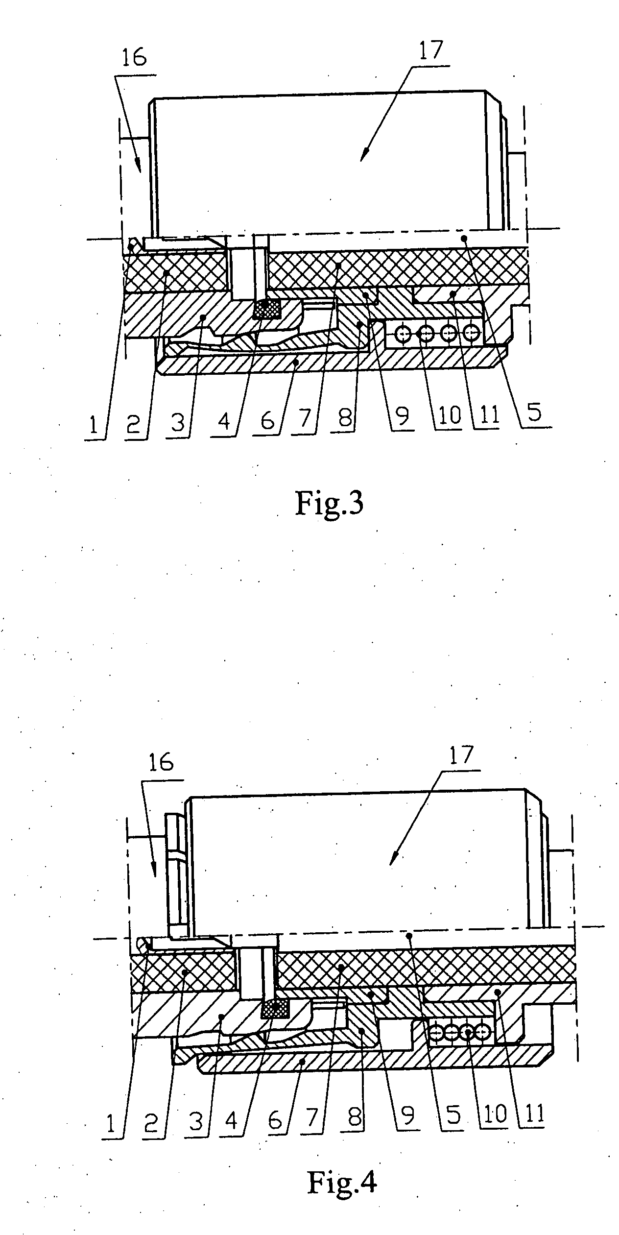 High frequency self-lock connector