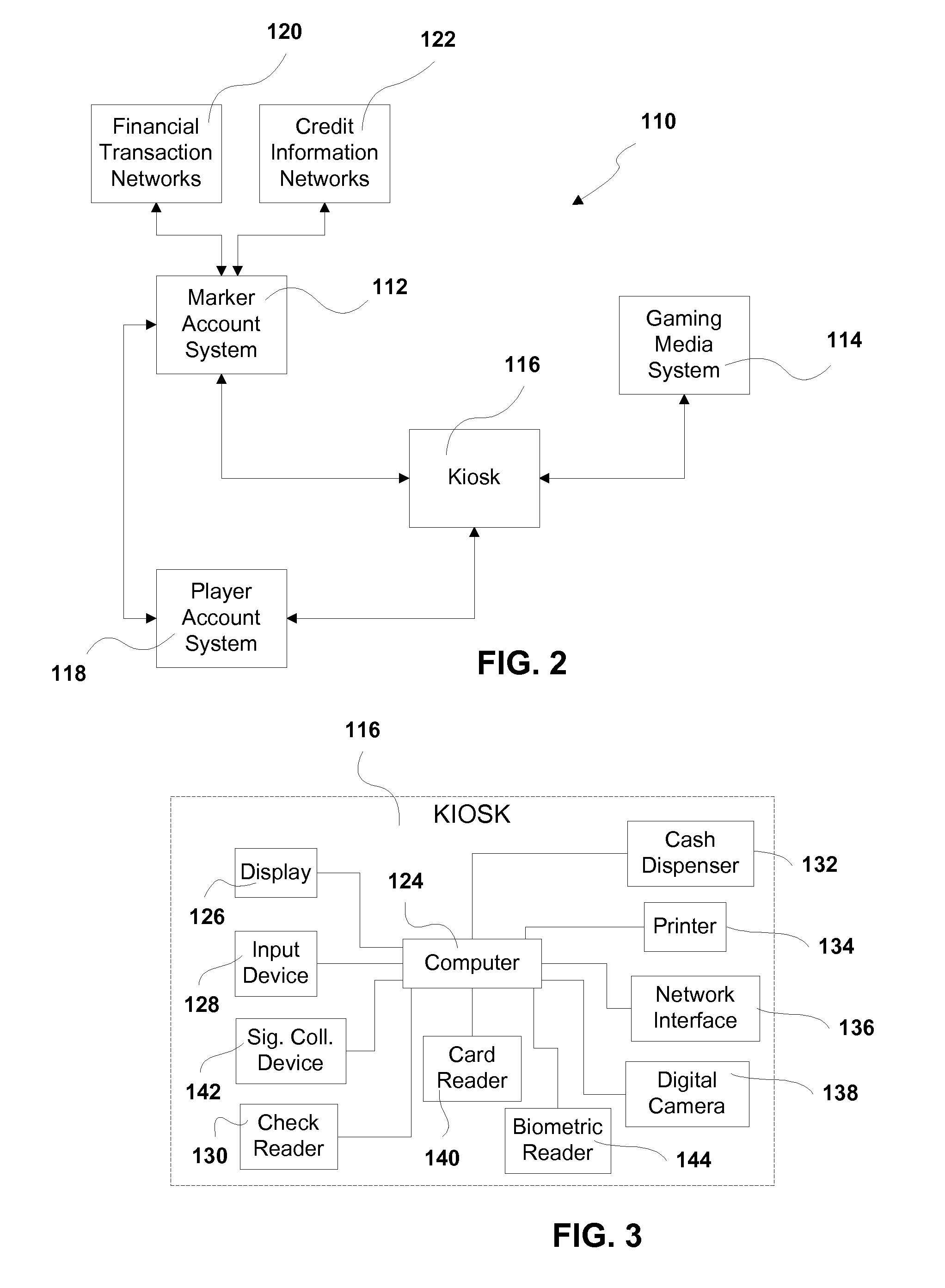 Processing a Marker Transaction at a Gaming Establishment