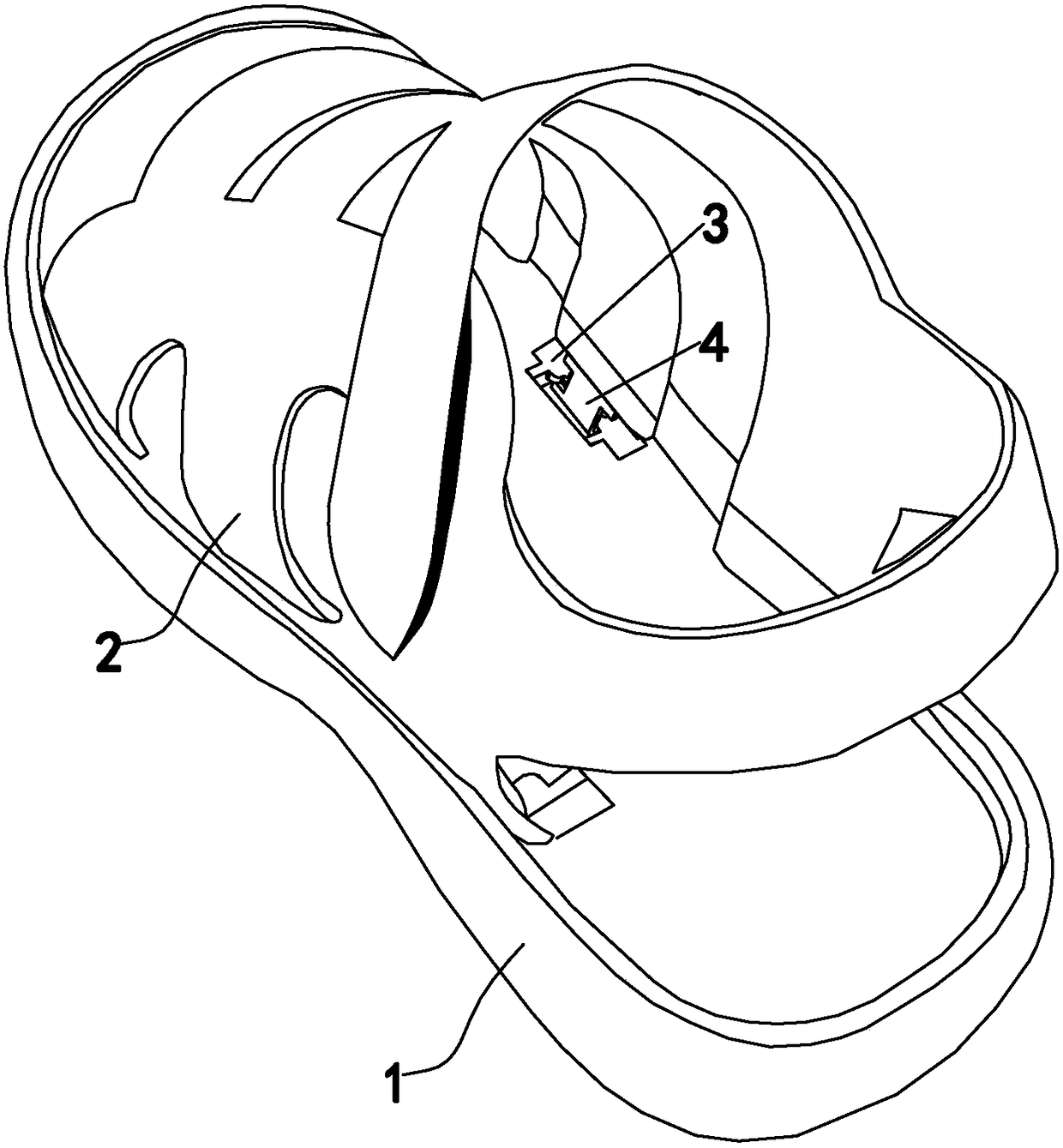 Assembled shoes and manufacturing method thereof