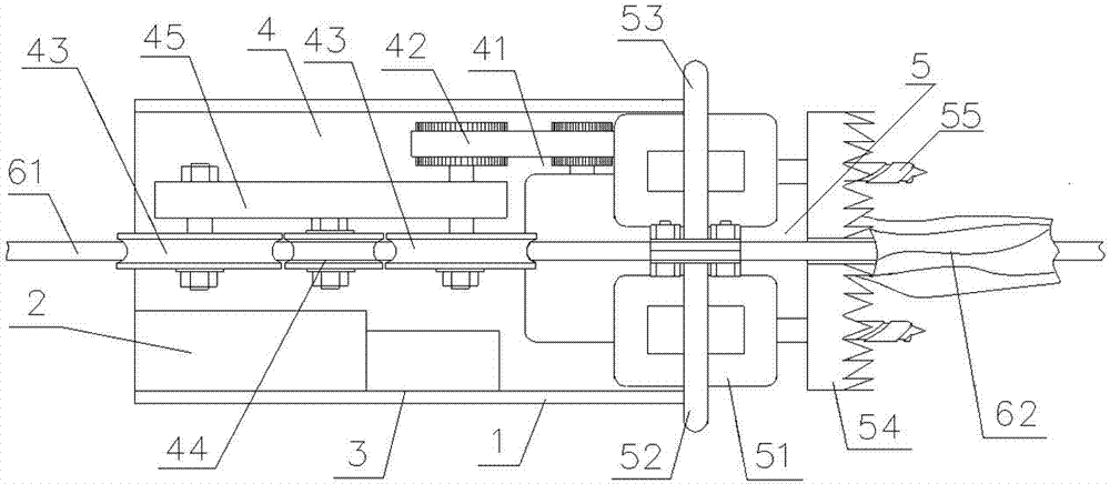 Efficient powered deicing device for aerial power transmission and distribution cables