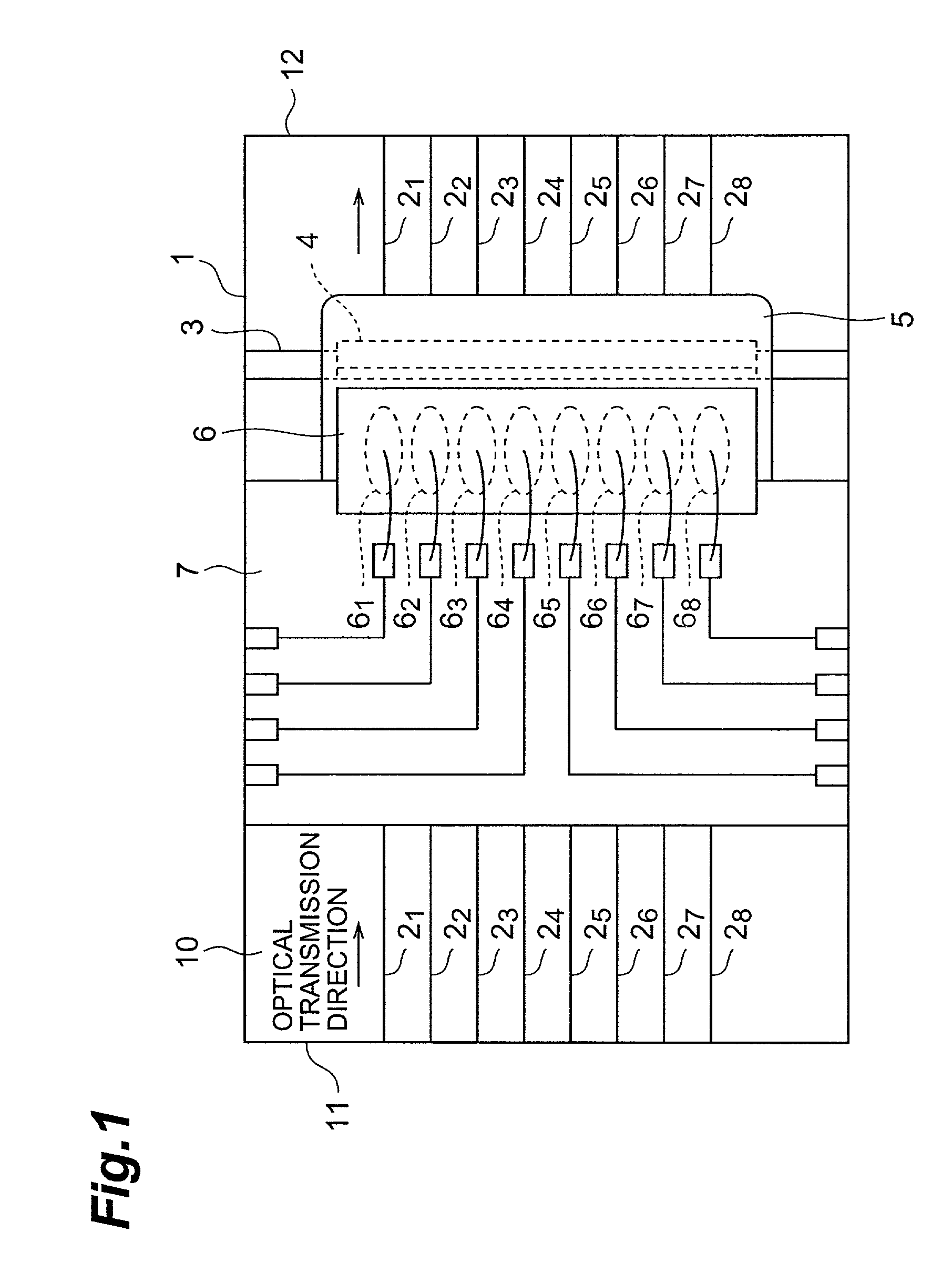 Optical waveguide module