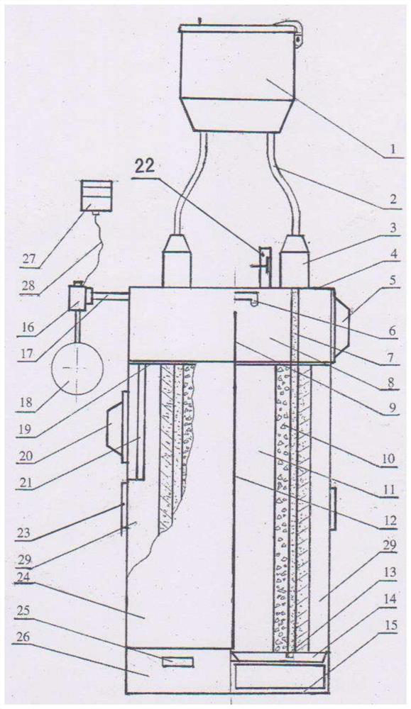 Design method of a heavy-duty diesel vehicle exhaust fine dust treatment device