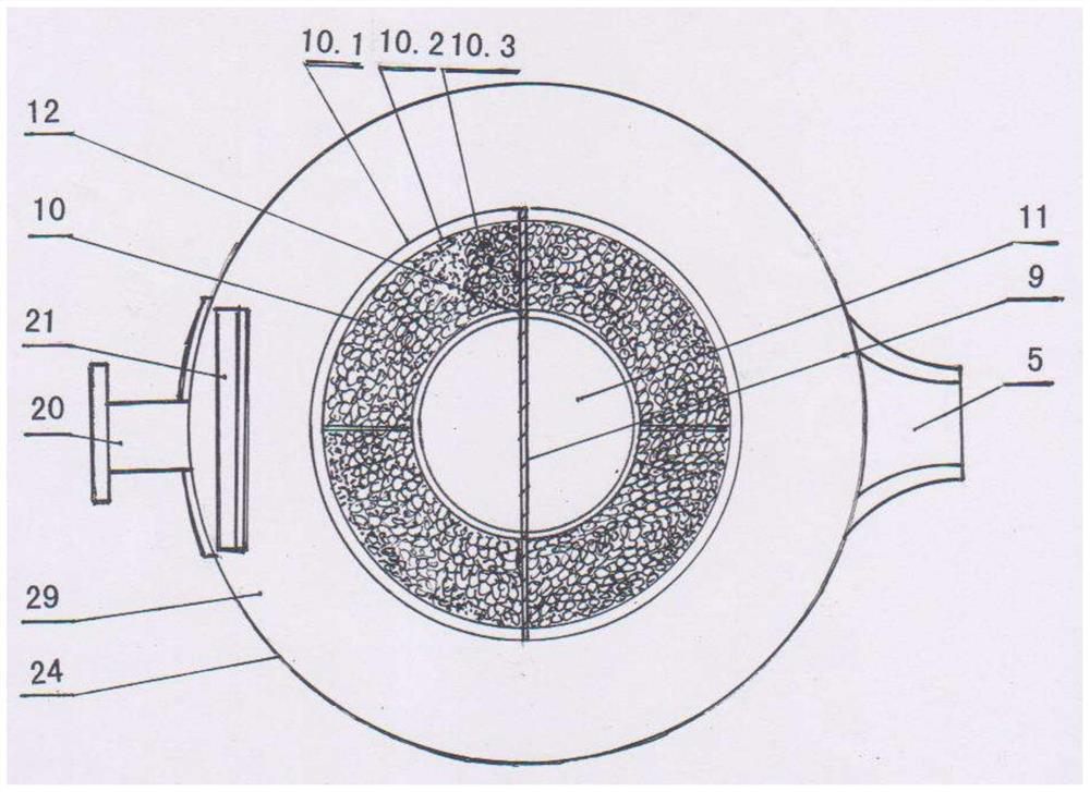 Design method of a heavy-duty diesel vehicle exhaust fine dust treatment device