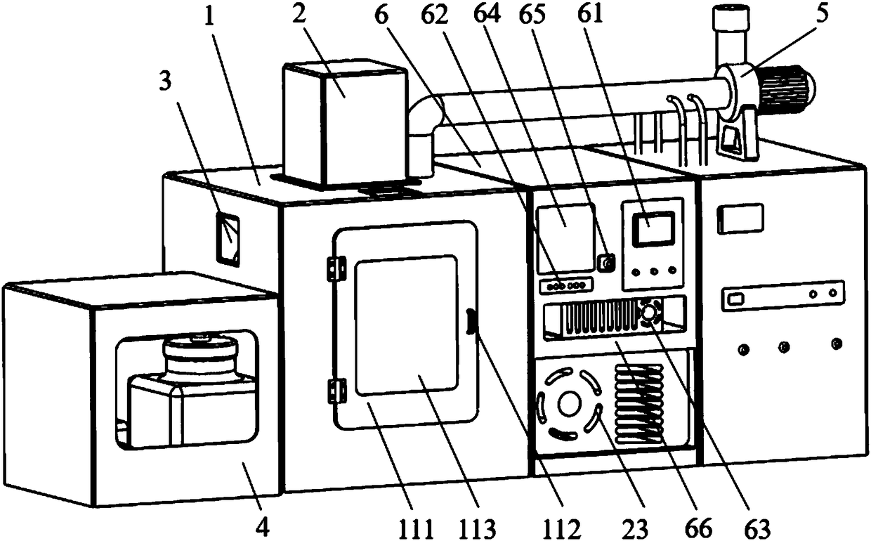 Device for testing thermal runaway inhibition efficiency of battery pack thermal management systems