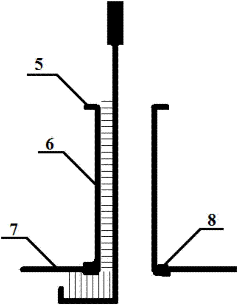 Discharge pipe inner wall coating device