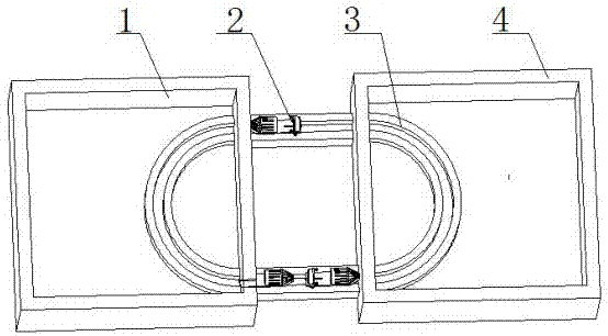 Semi-automatic pig castration auxiliary device