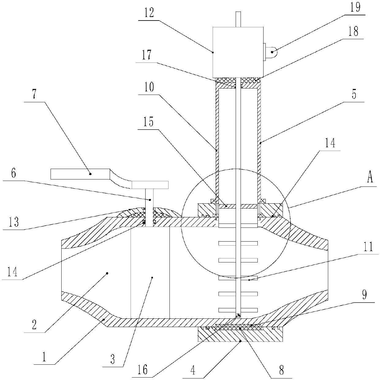 One-way anti-blocking valve