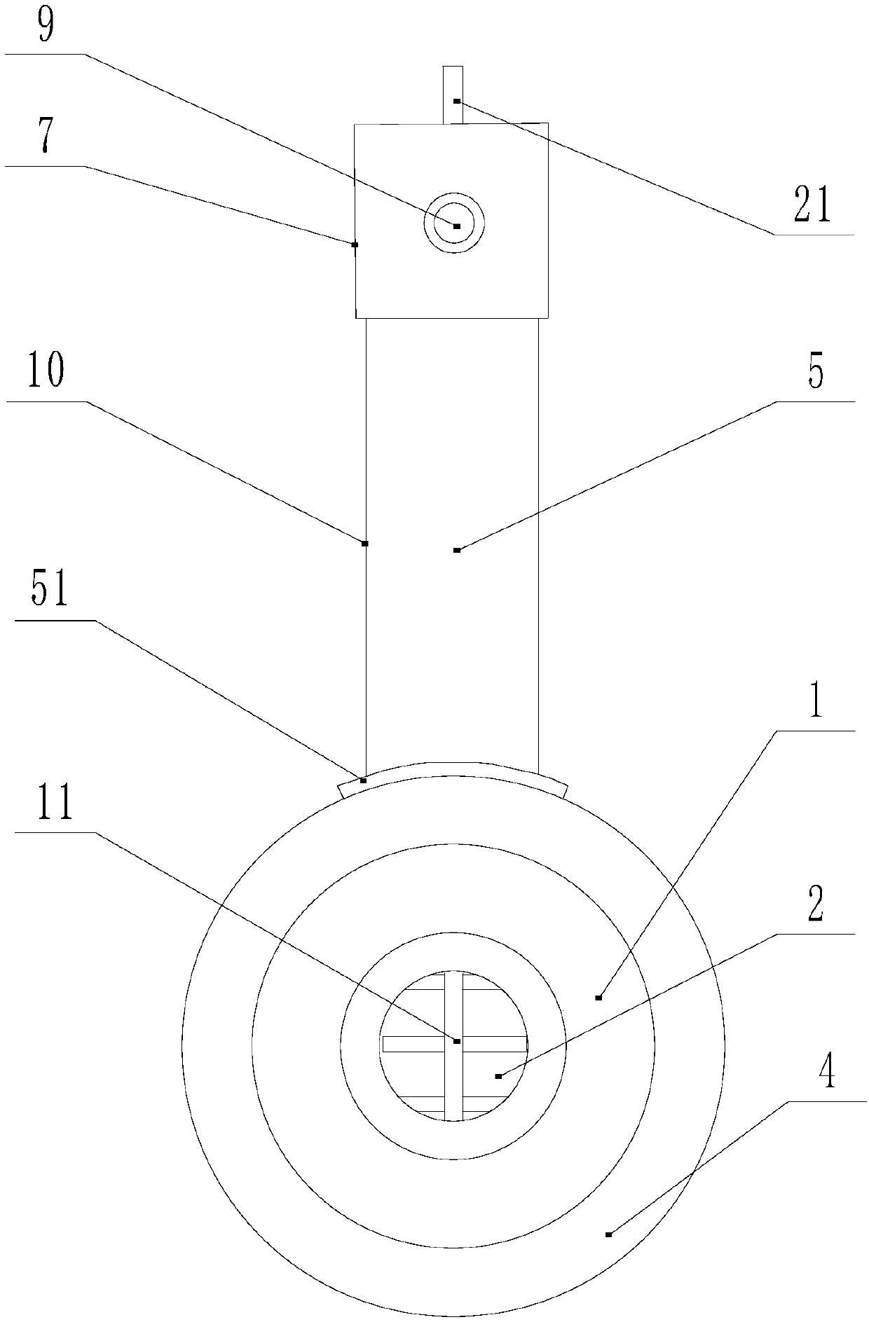 One-way anti-blocking valve