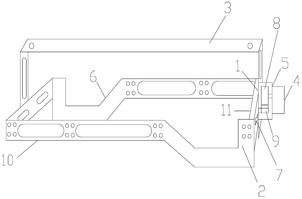 UAV dual-camera multi-angle shooting support device and control method