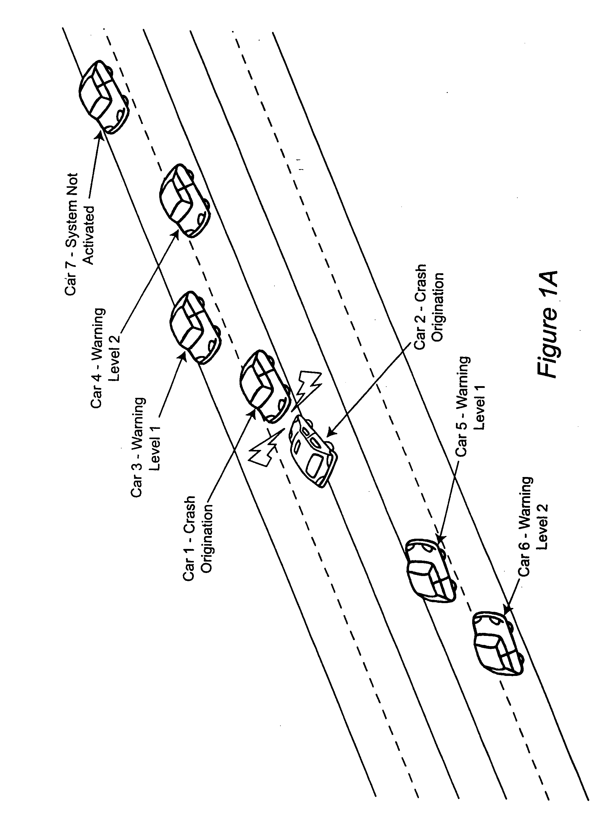 Vehicle collision avoidance system enhancement using in-car air bag deployment system