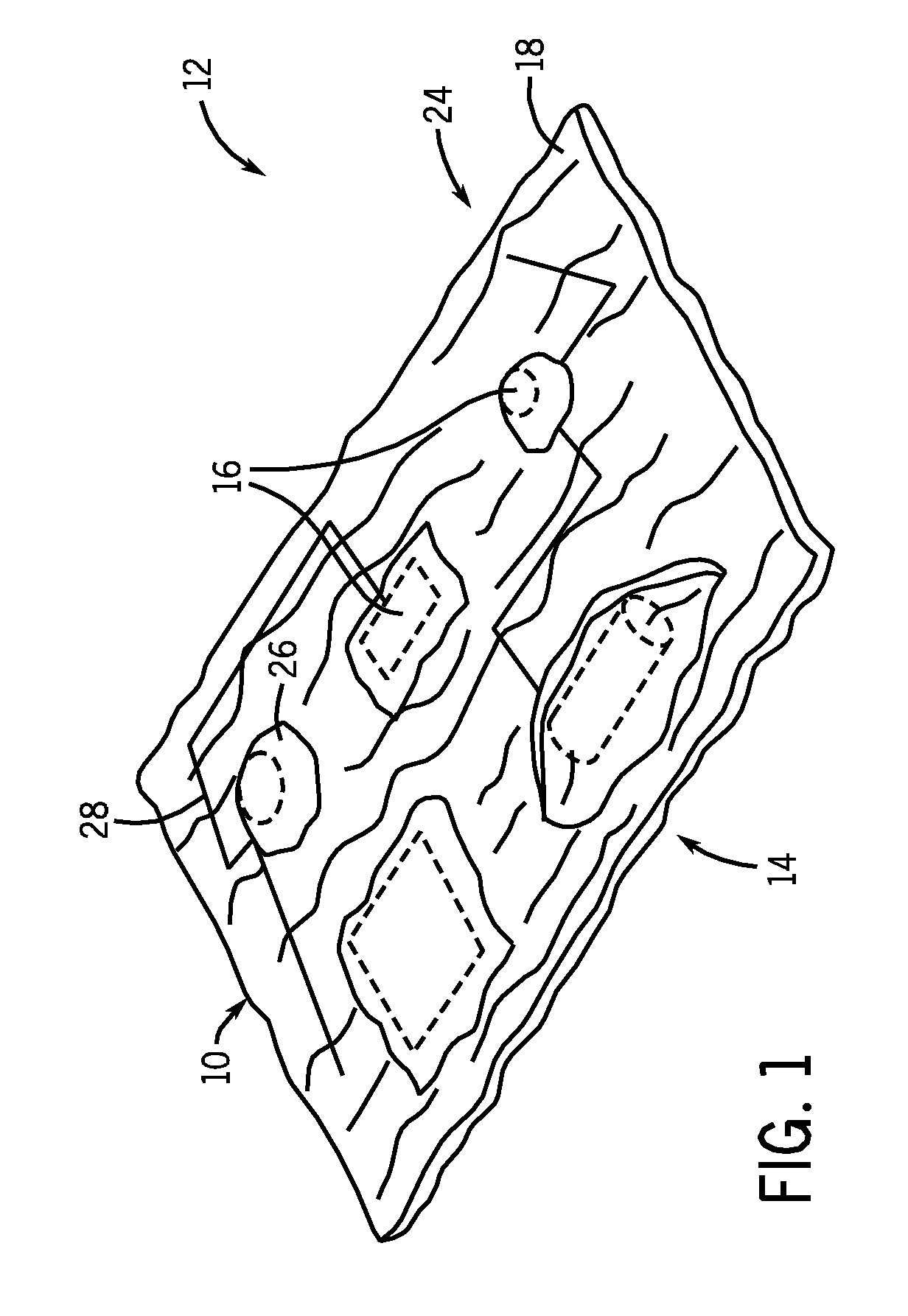 System and method of forming a patterned conformal structure