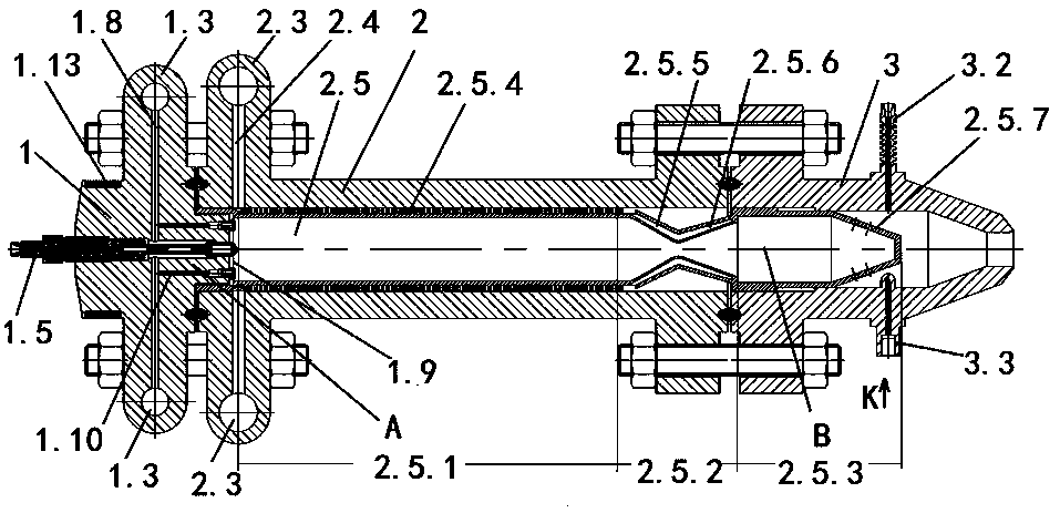 Dryness improving device and method for improving steam dryness of steam injection boiler