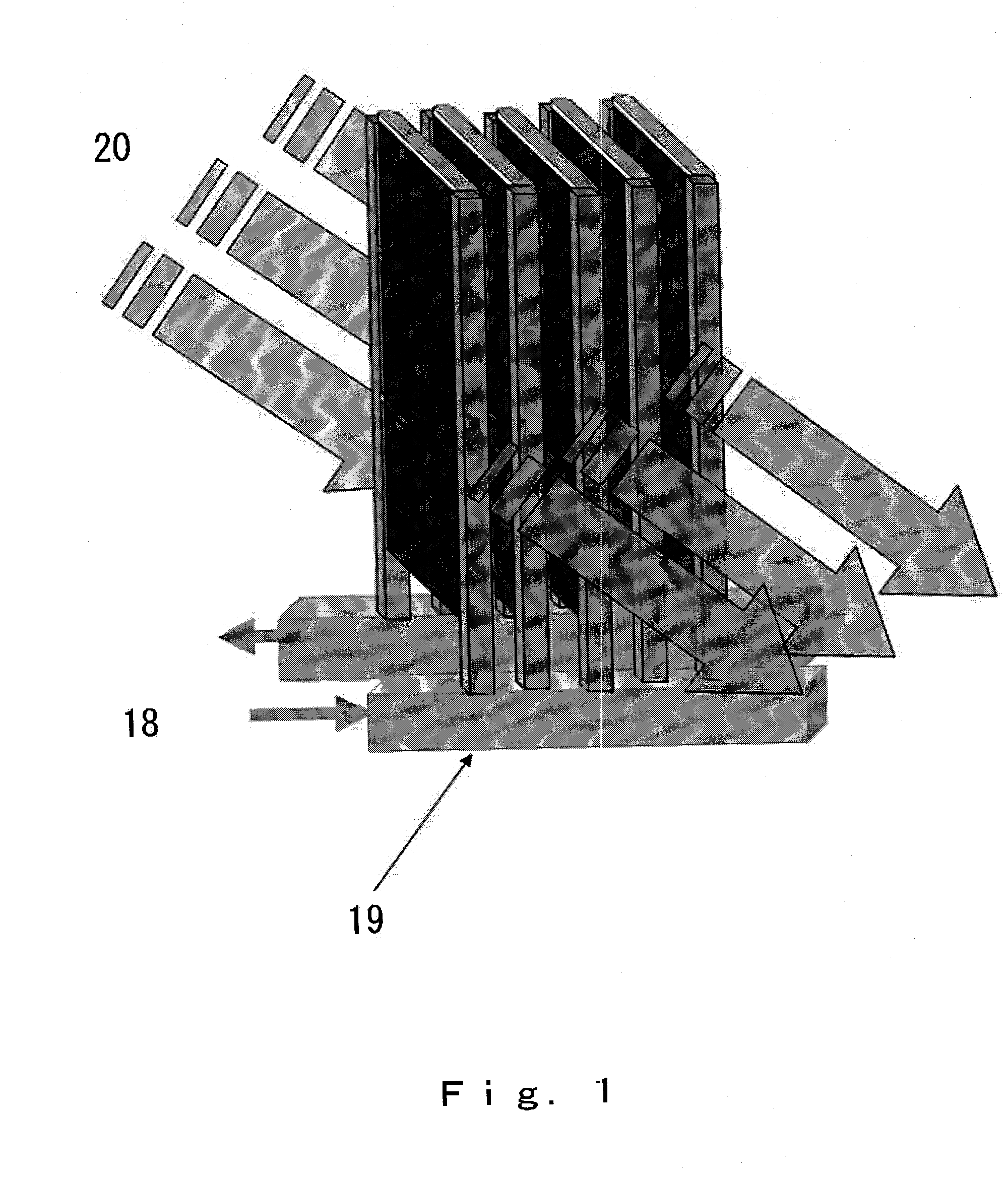 Electrochemical reactor units and modules and systems composed of them