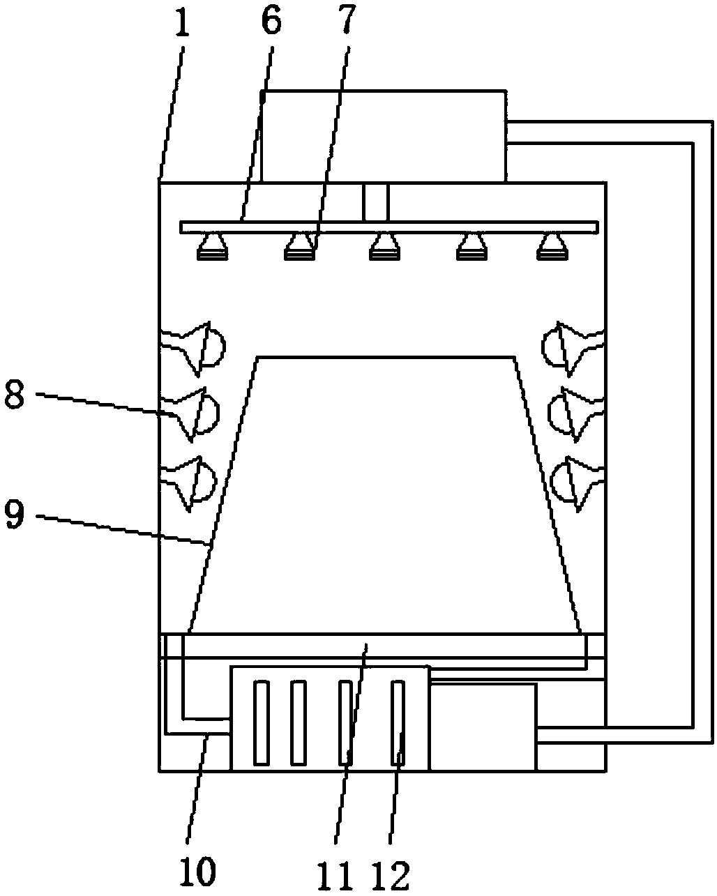 Efficient fast seedling culture device