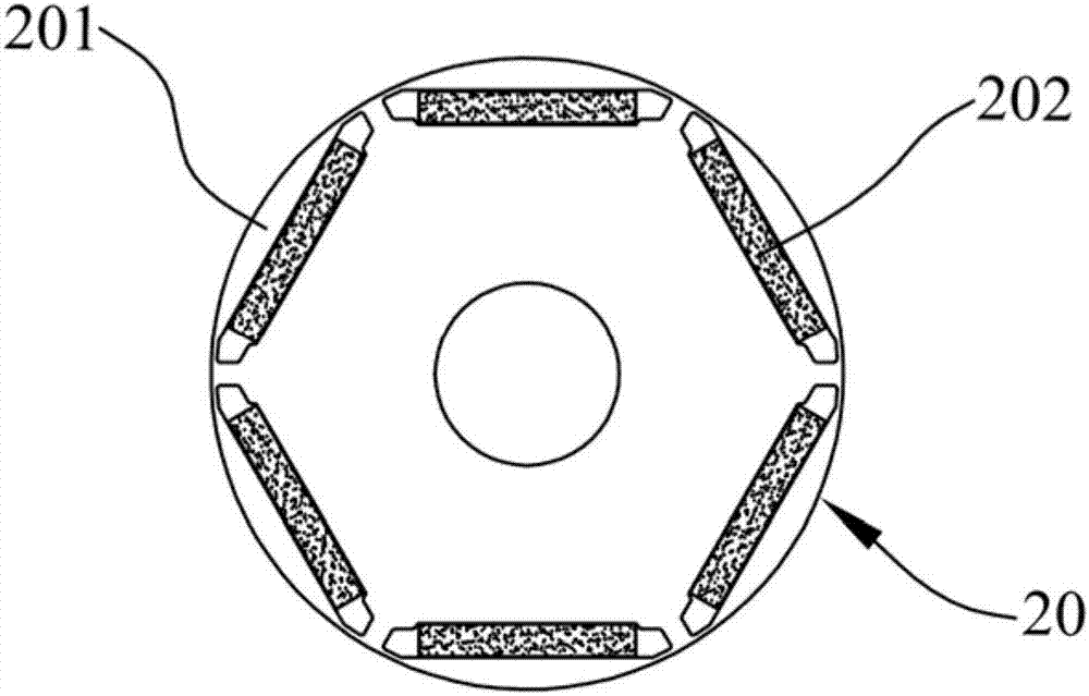 Permanent magnet motor and compressor