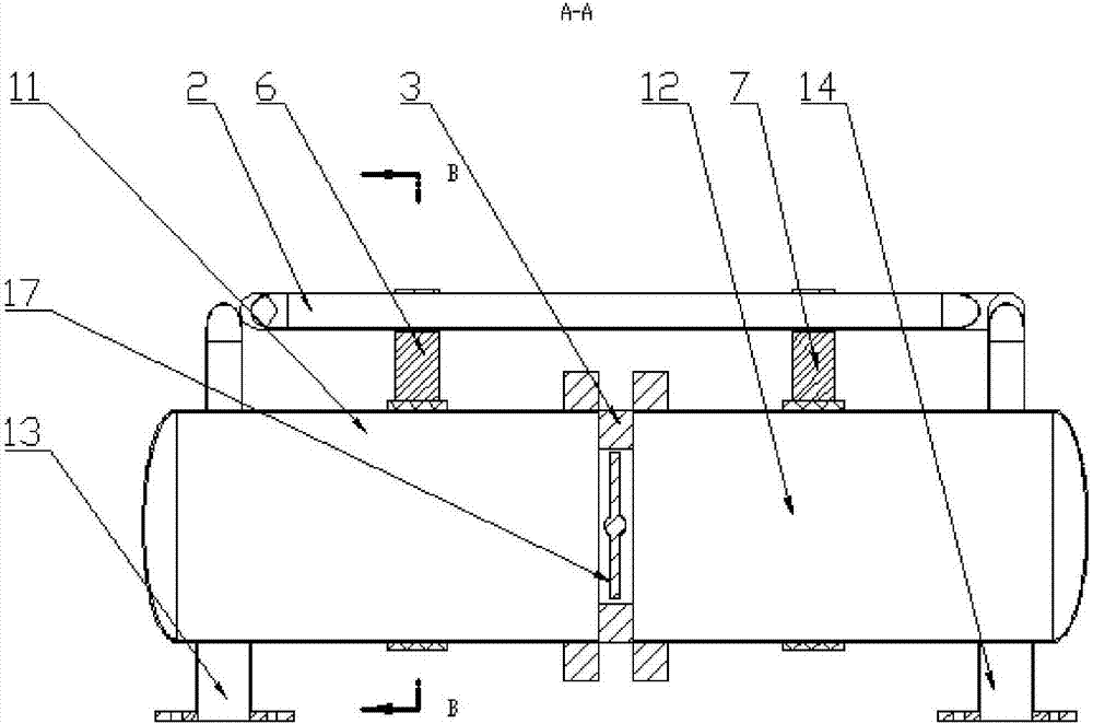 Volume-choke-volume type pulsation damper capable of rapidly switching outer inserting pipe