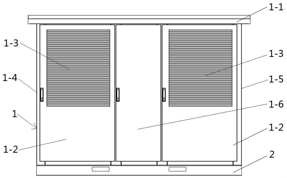 Power distribution system of direct current charging equipment and direct current charging equipment