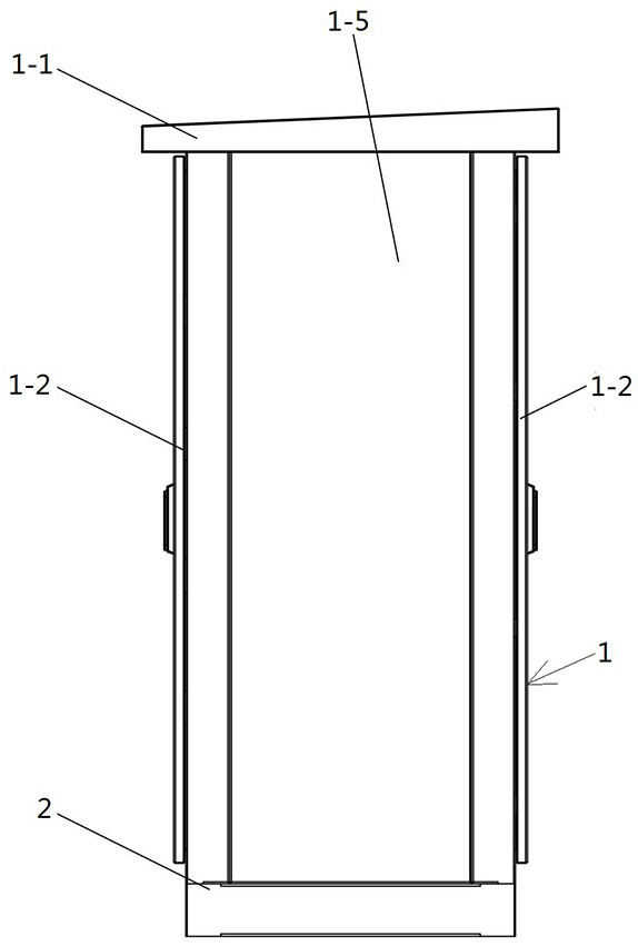 Power distribution system of direct current charging equipment and direct current charging equipment