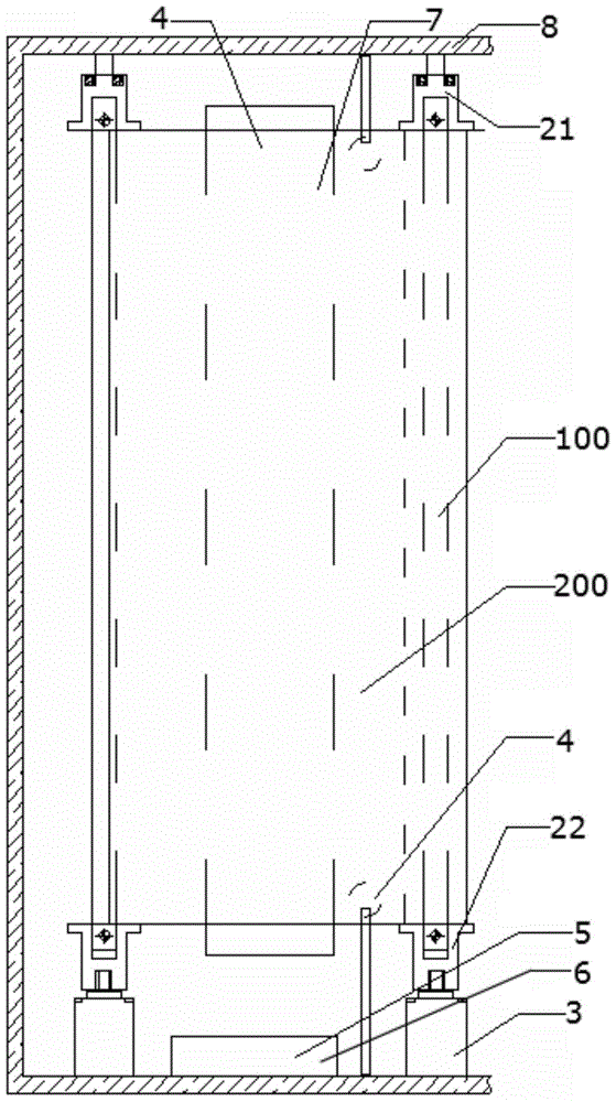 A remote vision training device