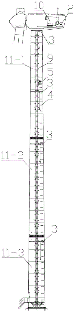 Large-size cable laying method for wind turbine generator set