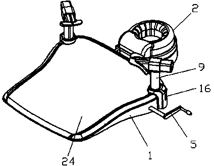 Clavicle repositor more convenient to use and better in resetting effect