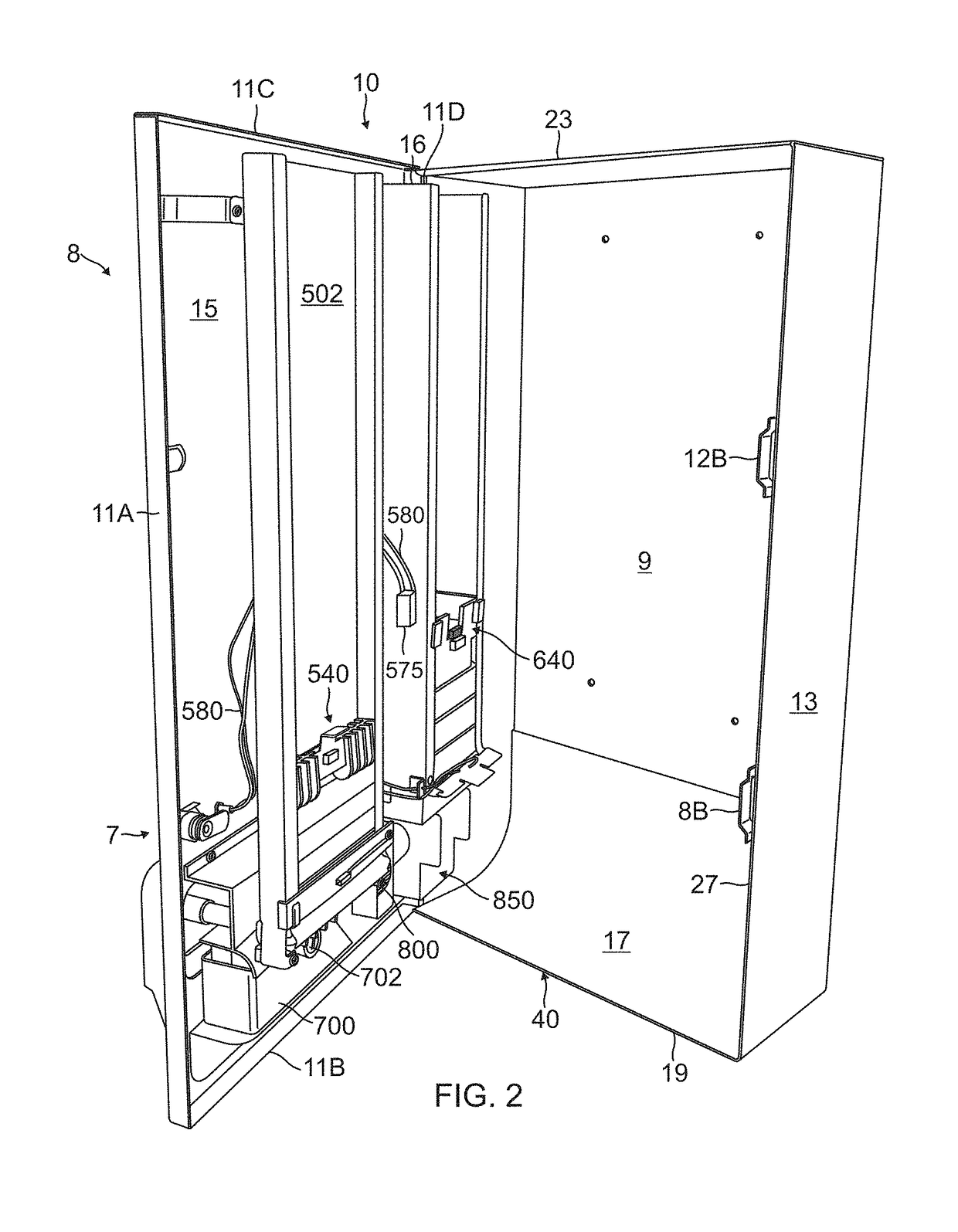 Vending machine for retaining and dispensing feminine hygiene products through a novel coin operating apparatus