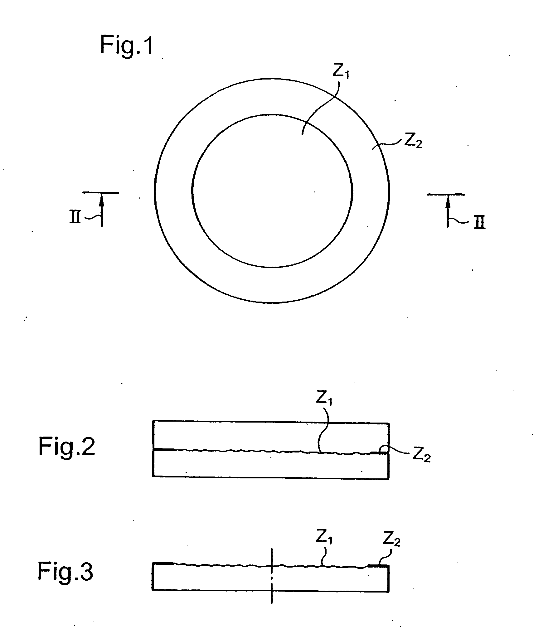 Detachable substrate or detachable structure and method for the production thereof