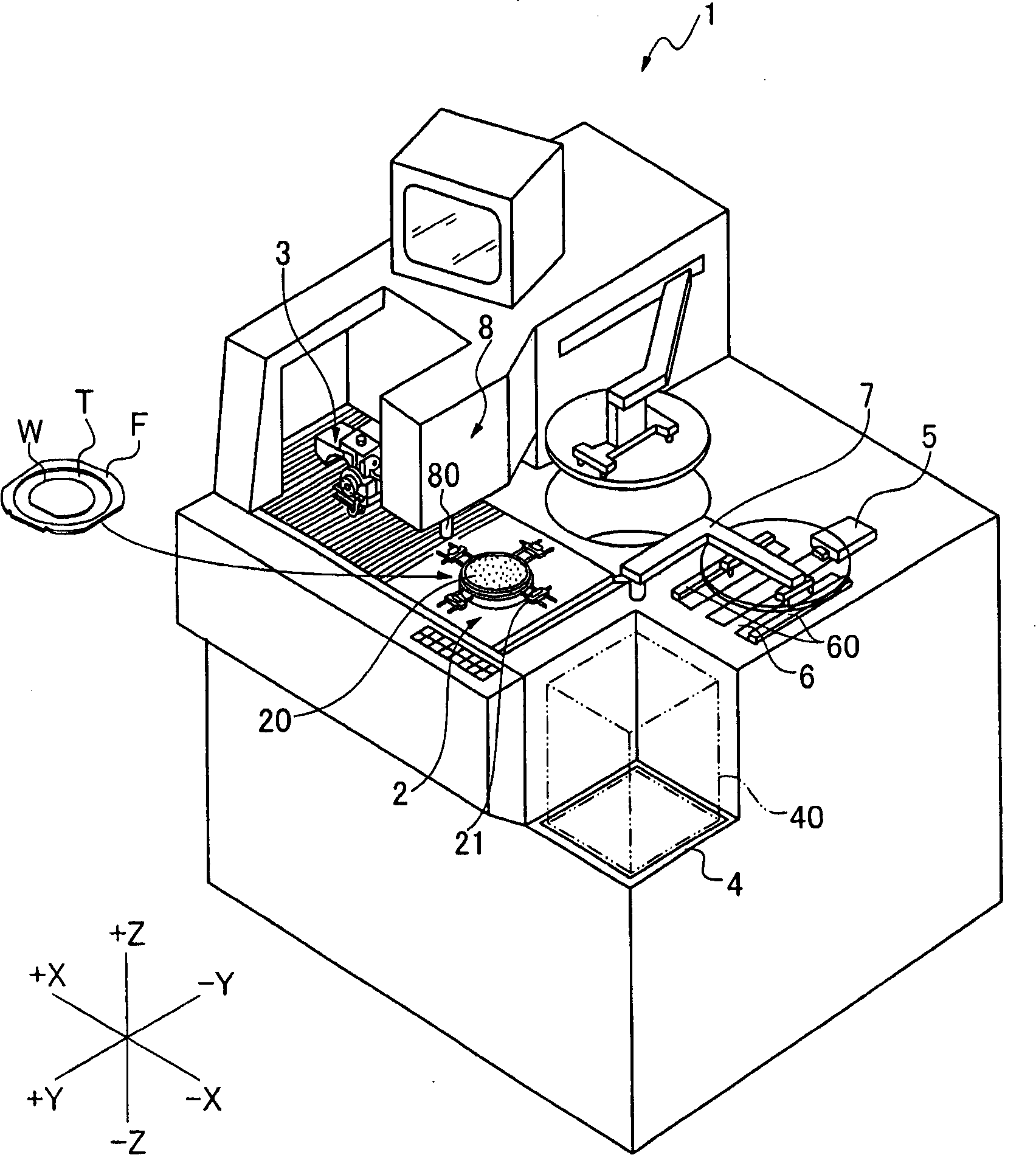 Alignment method for wafer