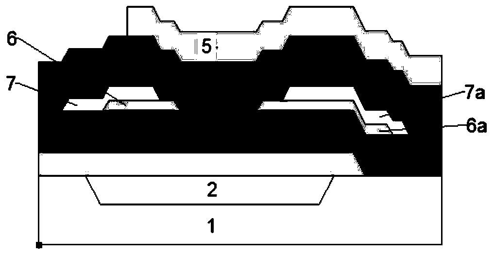 Bulk acoustic wave resonator provided with insertion structure and temperature compensation layer, filter and electronic equipment